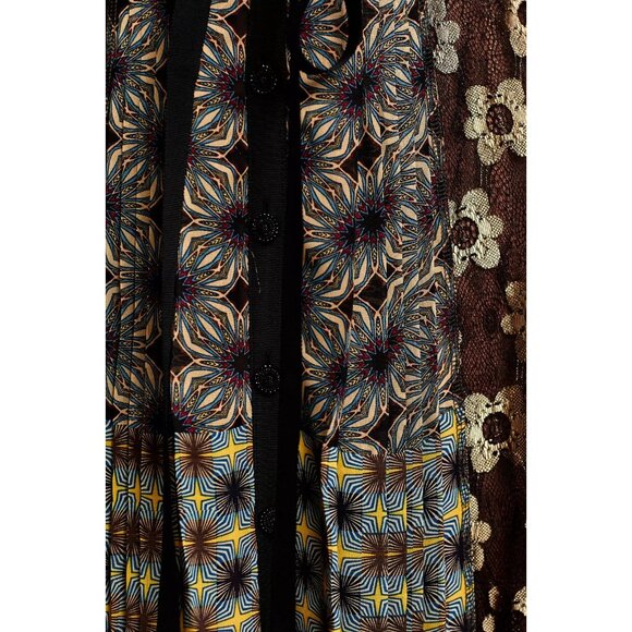 NWT Anthropologie Beguile by Byron Lars Petal Patch Maxi Skirt 2P Petite - Picture 5 of 12